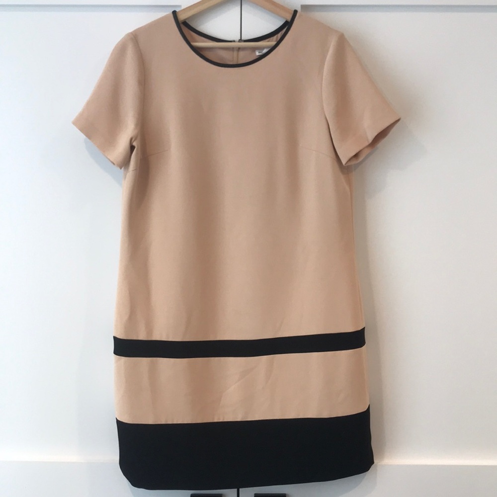 Club Monaco Colorblock Shift Dress